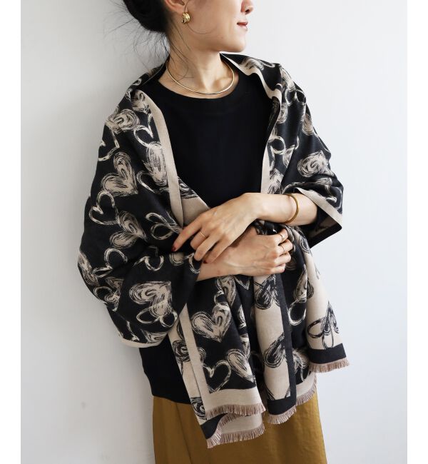  「《WEB限定アイテム》アソート柄大判ストール」|ストール|