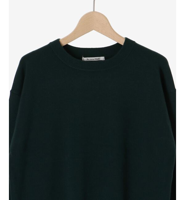  「スリーブボタンクループルオーバー」|ニット・セーター|