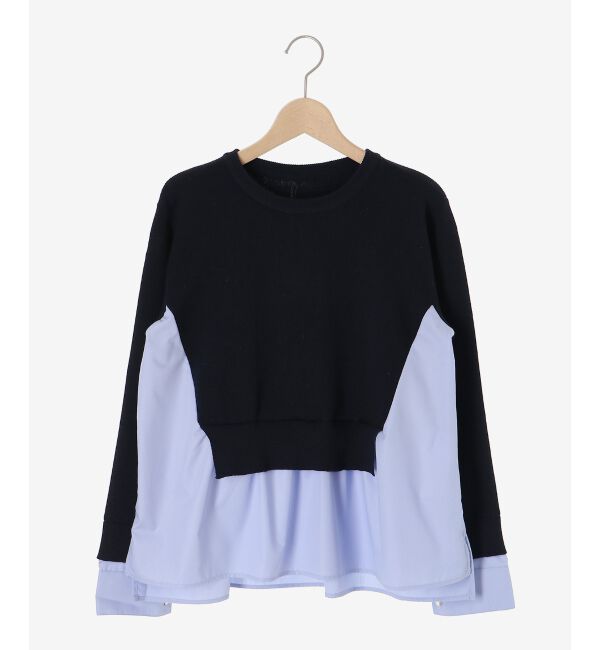  「ブロードドッキングニットプル」|ニット・セーター|