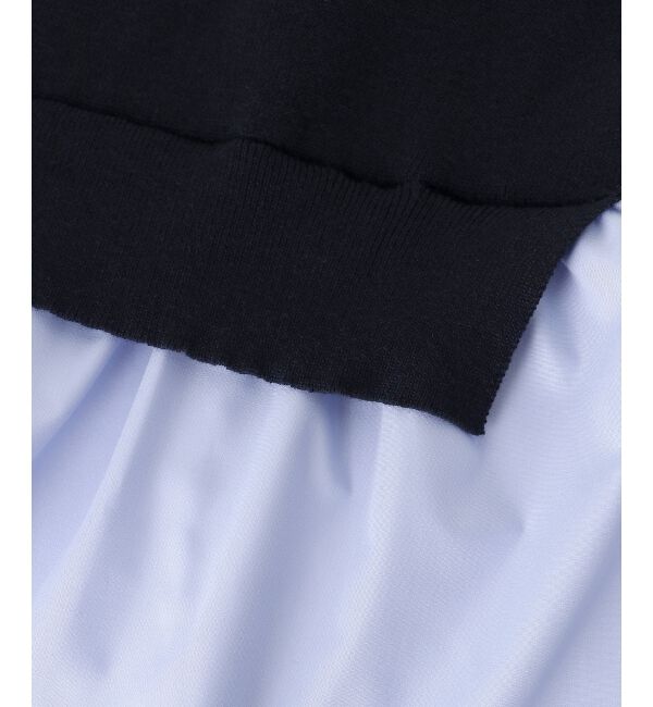  「ブロードドッキングニットプル」|ニット・セーター|