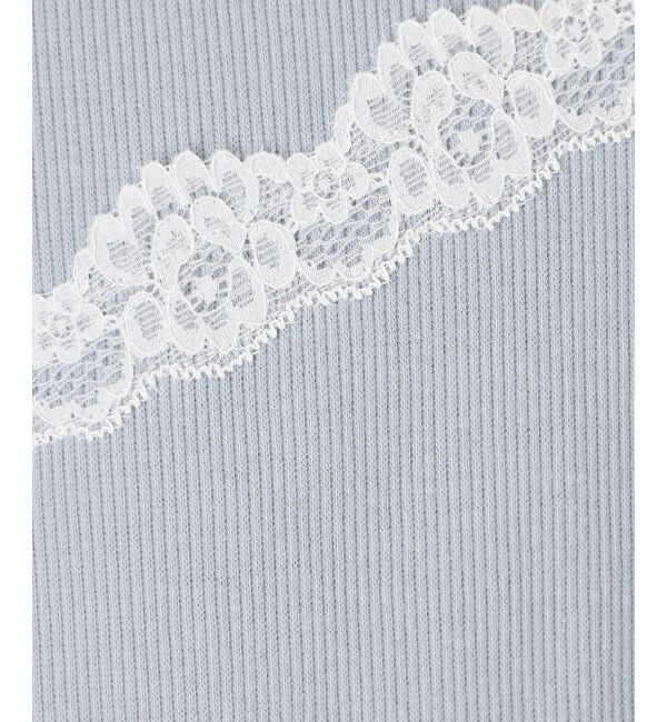 MAJESTICLEGON「カップ付きレーストリムキャミソール」|キャミソール|