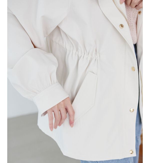 MAJESTICLEGON「ウエストきゅっとミディブルゾン」|ブルゾン・スタジャン|