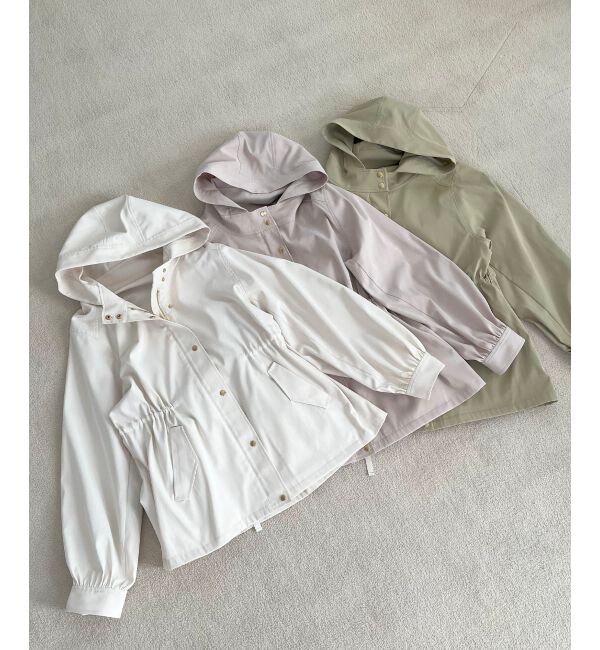 MAJESTICLEGON「ウエストきゅっとミディブルゾン」|ブルゾン・スタジャン|