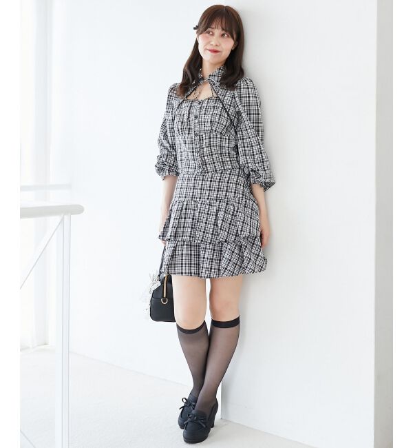  「アソートティアードミニスカパン」|スカート|