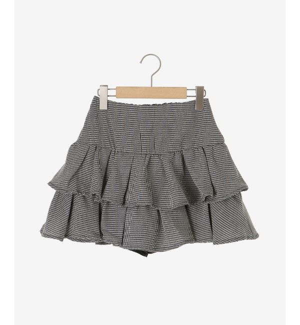  「アソートティアードミニスカパン」|スカート|