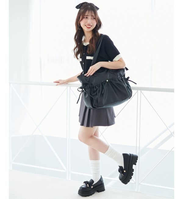  「ギャザーリボントートバッグ」|トートバッグ|