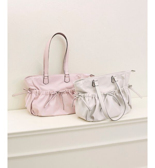  「ギャザーリボントートバッグ」|トートバッグ|