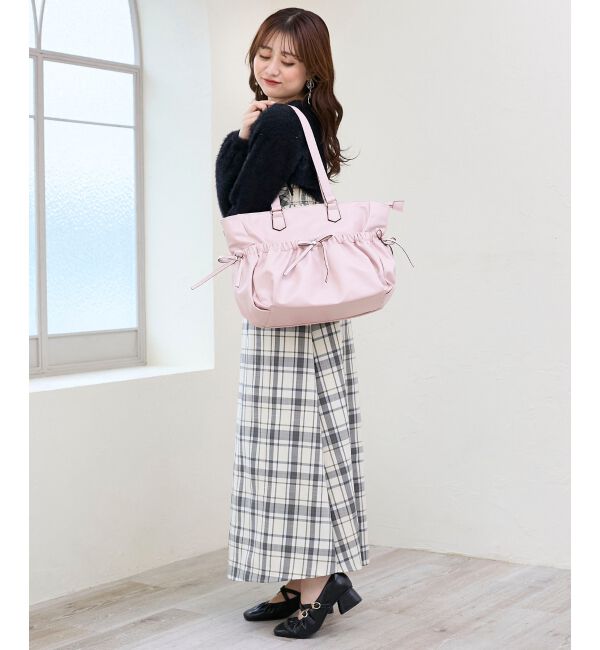  「ギャザーリボントートバッグ」|トートバッグ|