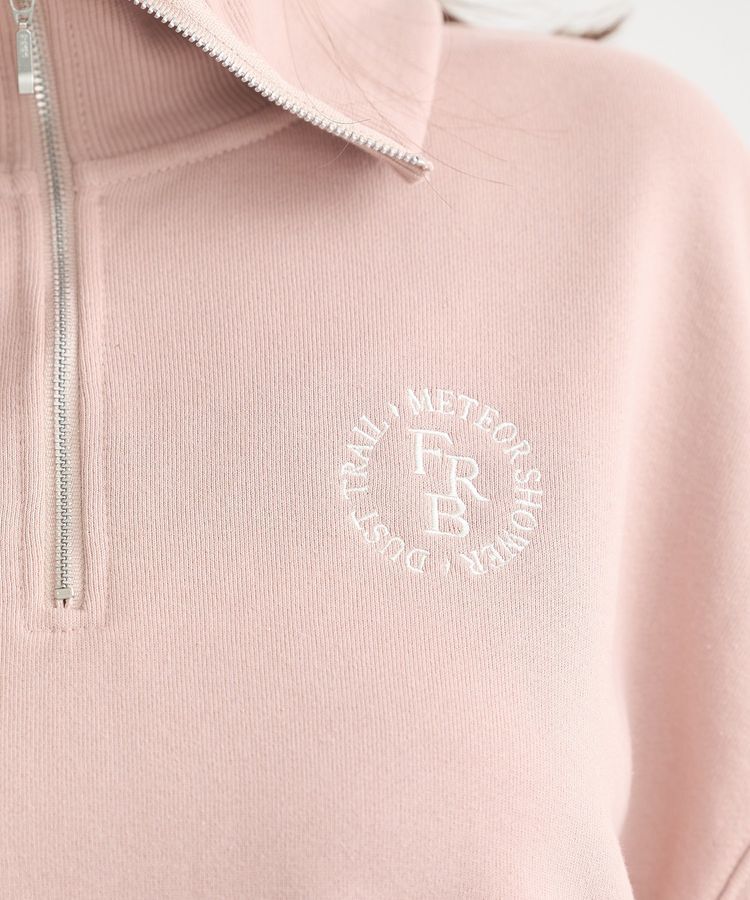 earth music&ecology「ハーフZIPプルオーバー」|スウェット・ジャージ|