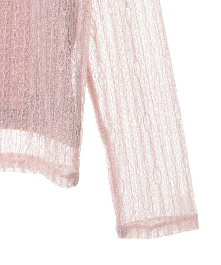 earth music&ecology「レースドッキングプルオーバー」|Tシャツ・カットソー|