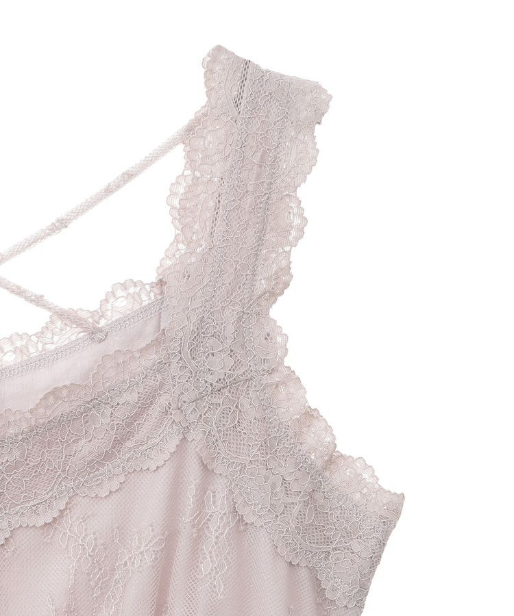 earth music&ecology「総レースキャミソール」|キャミソール|