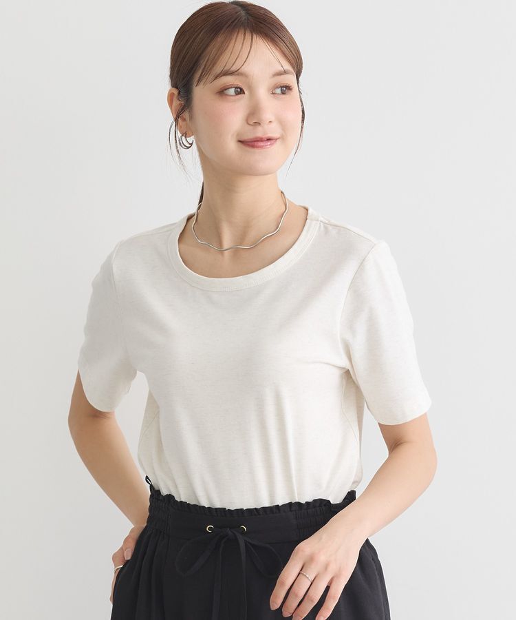 earth music&ecology「アンジェリーナラメプルオーバー」|Tシャツ・カットソー|Ivory