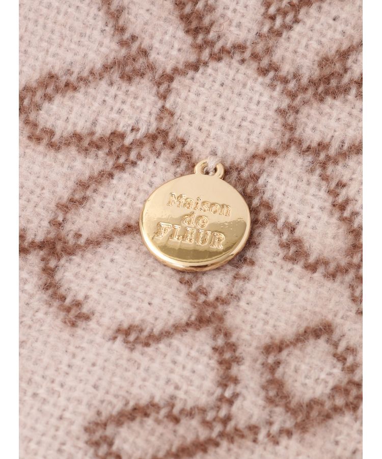 Maison de FLEUR「FLEURモノグラムストール」|ストール|