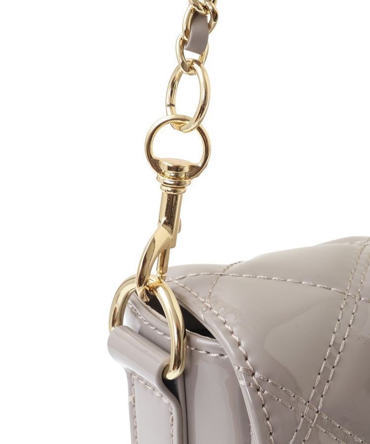 Maison de FLEUR「キルティングエナメルバッグ」|ショルダー・メッセンジャー|