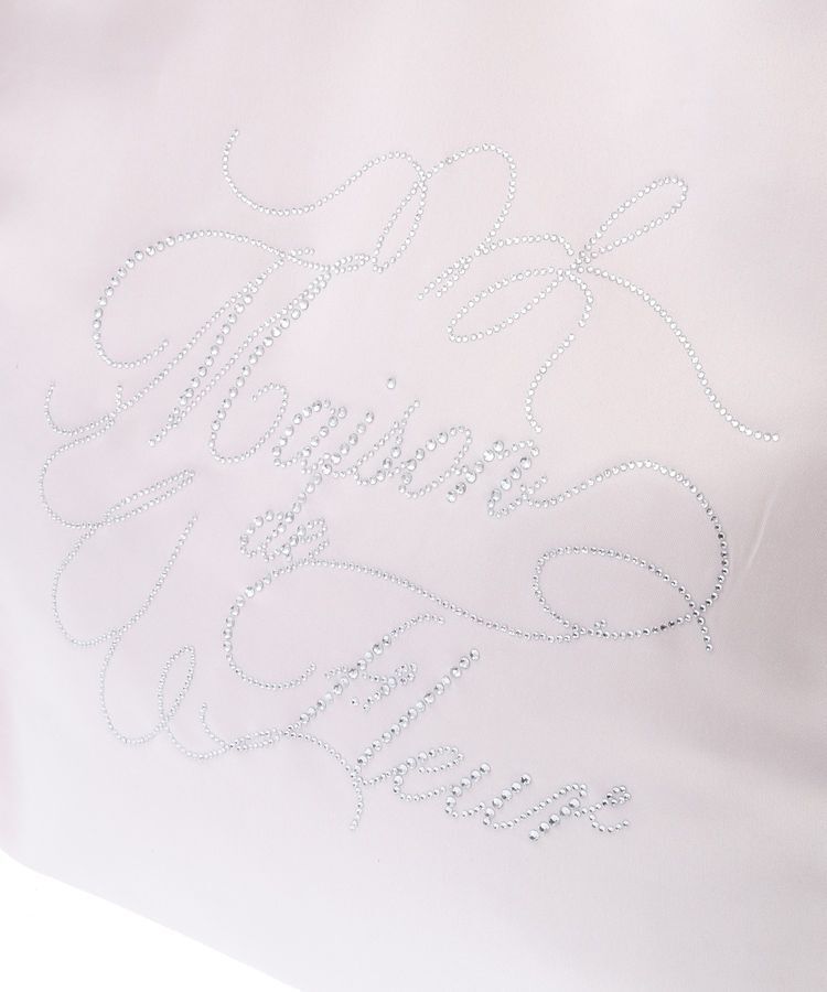 Maison de FLEUR「チュールハンドルラインストーントートバッグ」|トートバッグ|