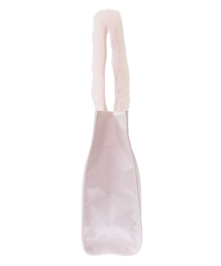 Maison de FLEUR「チュールハンドルラインストーントートバッグ」|トートバッグ|