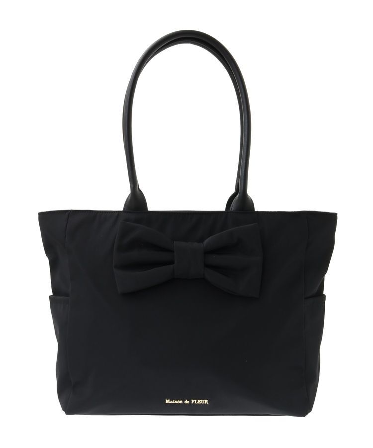 Maison de FLEUR「フロントリボンキャリーオンバッグ」|トートバッグ|