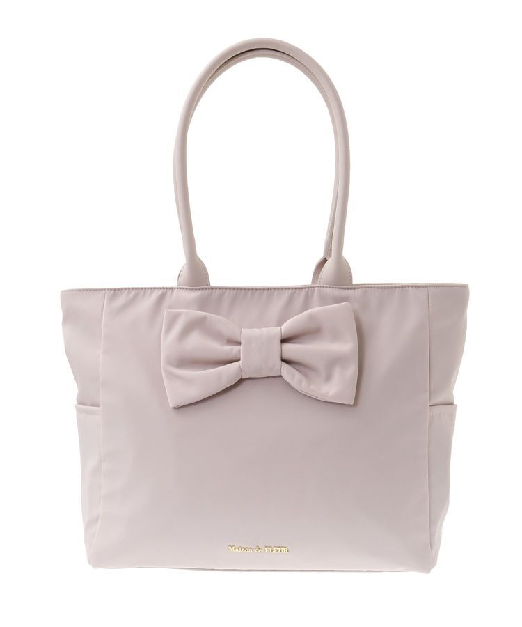 Maison de FLEUR「フロントリボンキャリーオンバッグ」|トートバッグ|