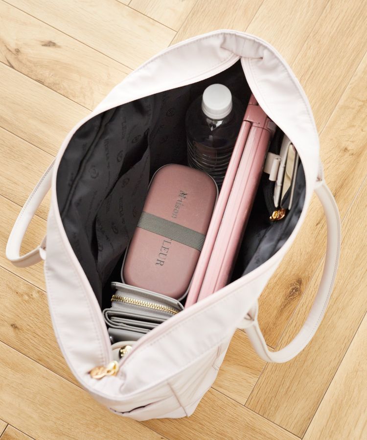 Maison de FLEUR「フロントリボンキャリーオンバッグ」|トートバッグ|