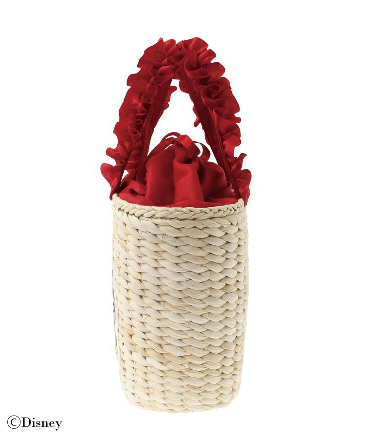 Maison de FLEUR「Minnie Mouse/フリルハンドルカゴバッグ」|ハンドバッグ|