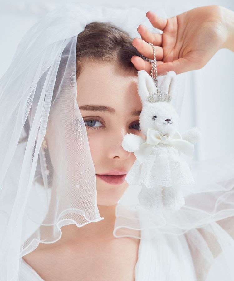 Maison de FLEUR「レースフリルラビットチャーム」|その他|