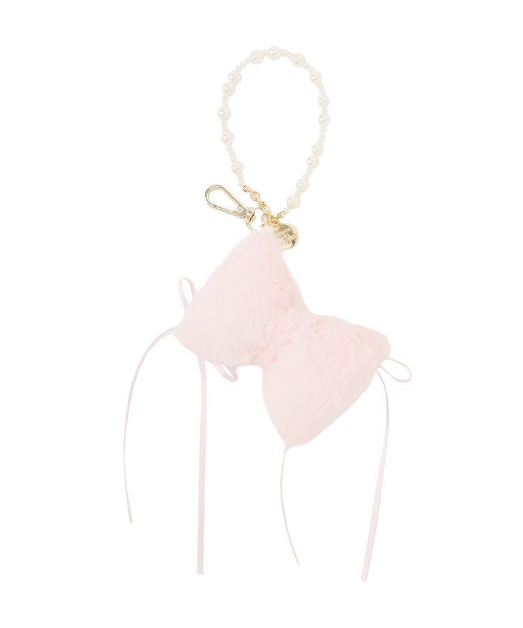 Maison de FLEUR「フェイクファーリボンチャーム」|その他|