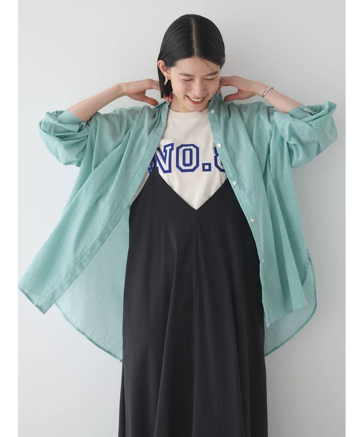 AMERICAN HOLIC「カルゼギャザーシャツチュニック」|シャツ・ブラウス|