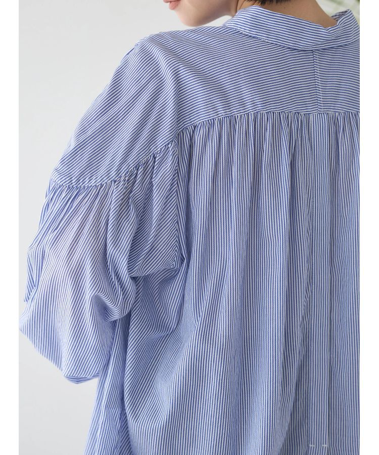 AMERICAN HOLIC「カルゼギャザーシャツチュニック」|シャツ・ブラウス|