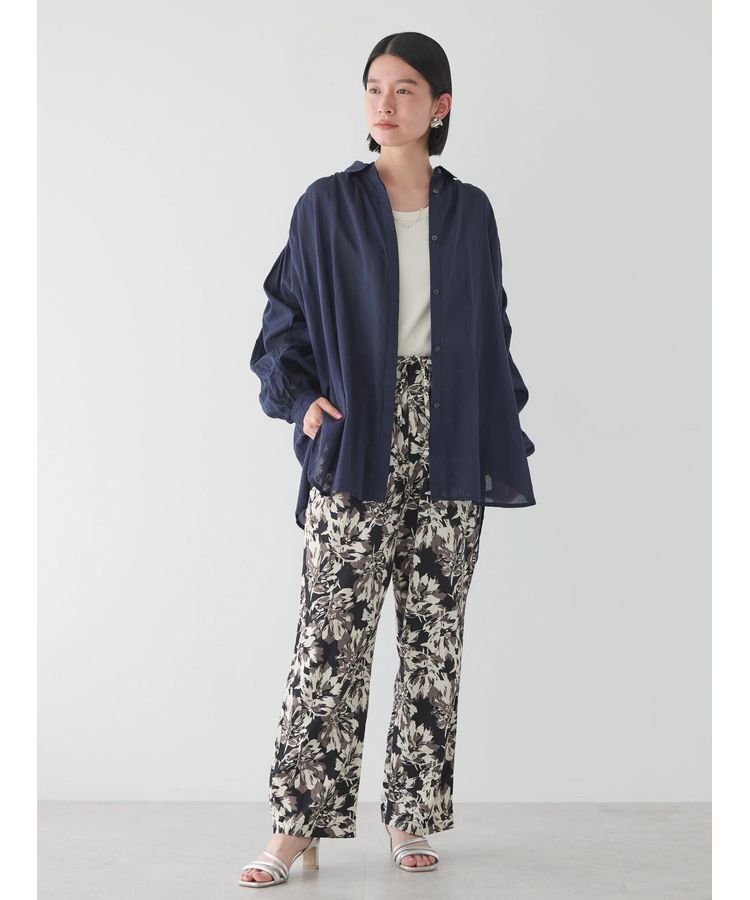 AMERICAN HOLIC「カルゼギャザーシャツチュニック」|シャツ・ブラウス|