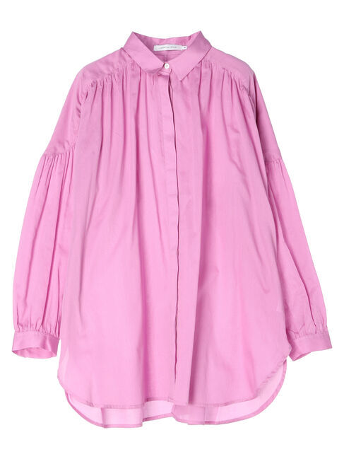 AMERICAN HOLIC「カルゼギャザーシャツチュニック」|シャツ・ブラウス|