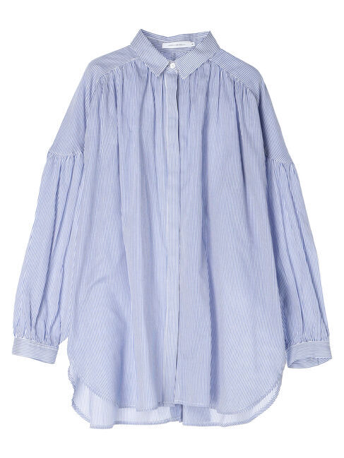 AMERICAN HOLIC「カルゼギャザーシャツチュニック」|シャツ・ブラウス|