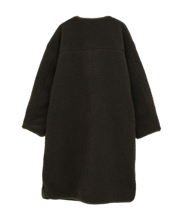 AMERICAN HOLIC「【WEB限定】あったかリバーシブルキルティングコート」|ノーカラーコート|