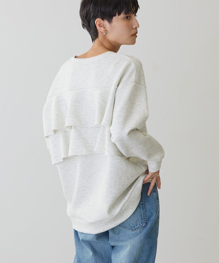 AMERICAN HOLIC「【WEB限定】バックフリルポンチプルオーバー」|スウェット・ジャージ|