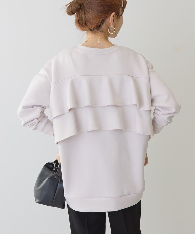 AMERICAN HOLIC「【WEB限定】バックフリルポンチプルオーバー」|スウェット・ジャージ|