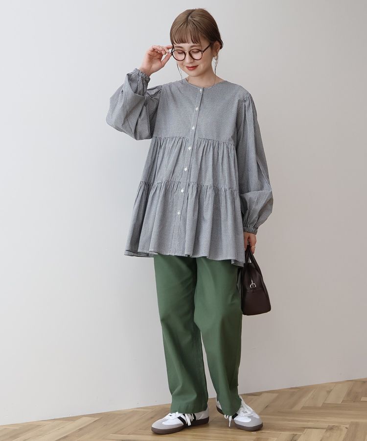 AMERICAN HOLIC「ティアードギャザーブラウス」|シャツ・ブラウス|