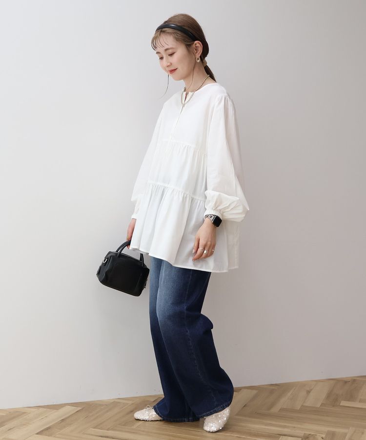 AMERICAN HOLIC「ティアードギャザーブラウス」|シャツ・ブラウス|