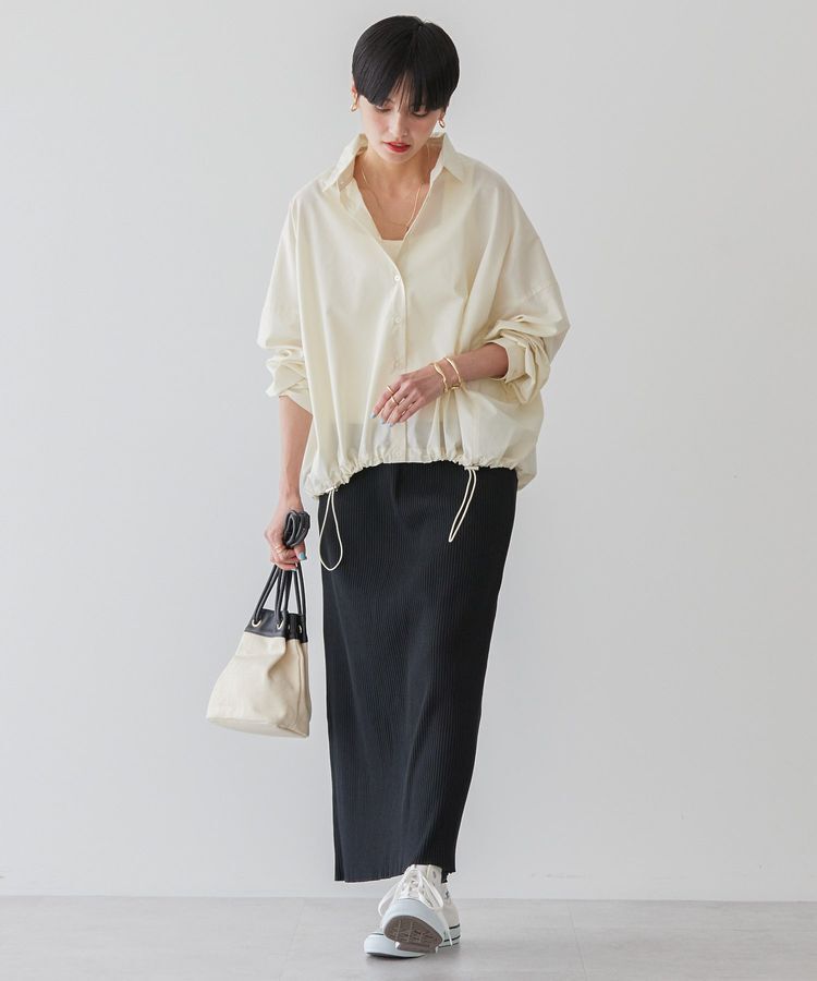 AMERICAN HOLIC「イージーケアドローコードシャツ」|シャツ・ブラウス|