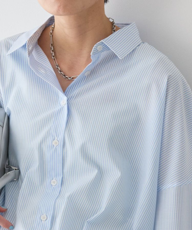 AMERICAN HOLIC「イージーケアドローコードシャツ」|シャツ・ブラウス|