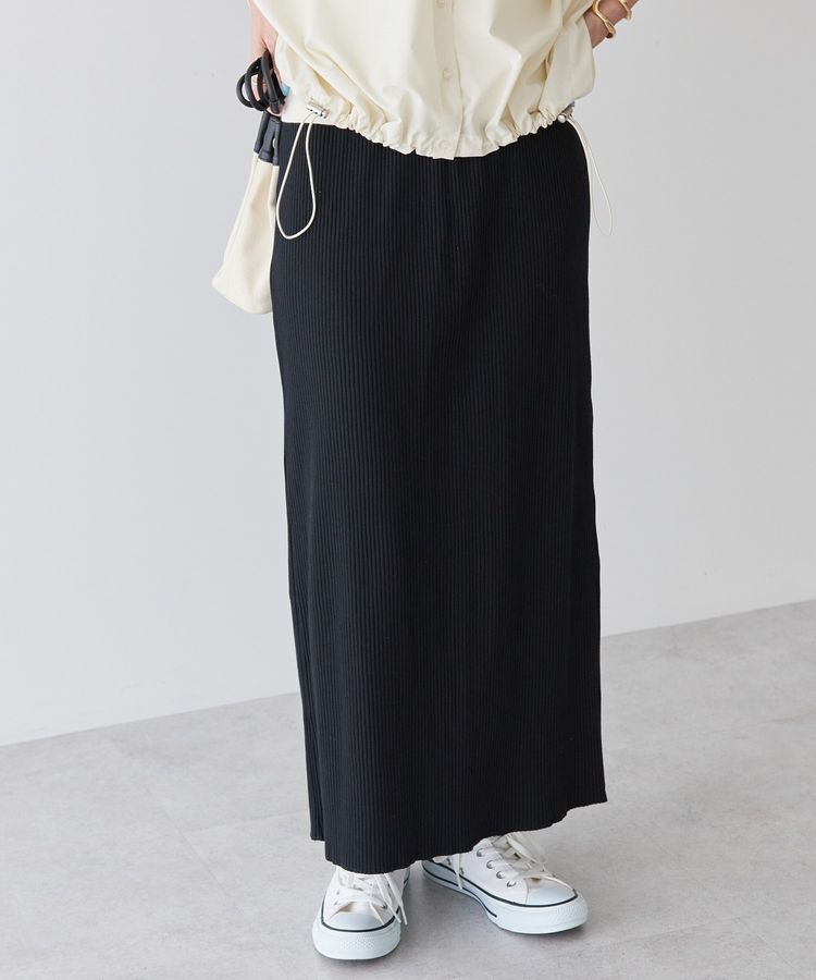 AMERICAN HOLIC「【WEB限定】針抜きテレコタイトスカート」|タイト|