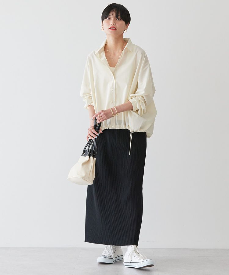 AMERICAN HOLIC「【WEB限定】針抜きテレコタイトスカート」|タイト|