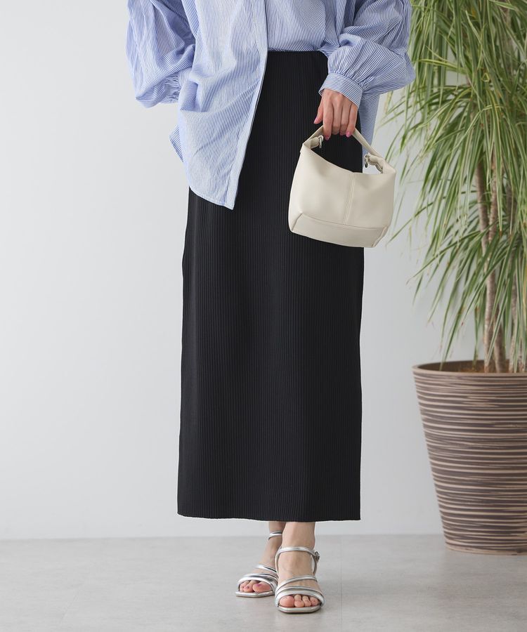 AMERICAN HOLIC「【WEB限定】針抜きテレコタイトスカート」|タイト|