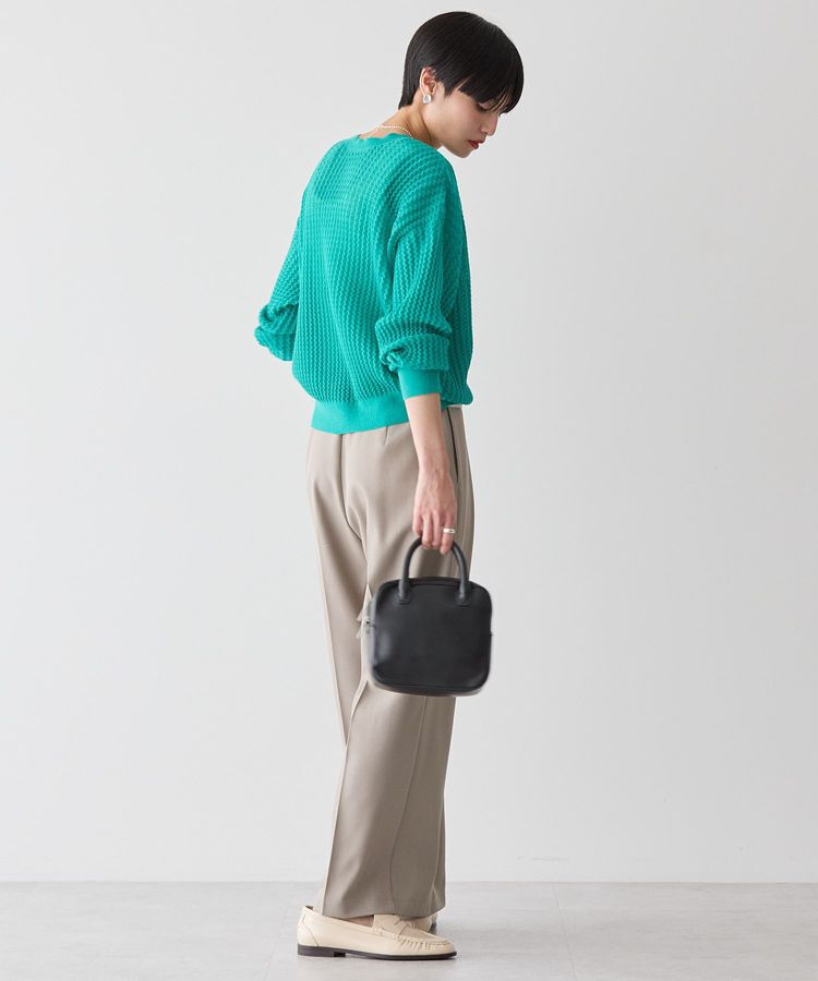 AMERICAN HOLIC「柄編みニットカーディガン」|カーディガン|