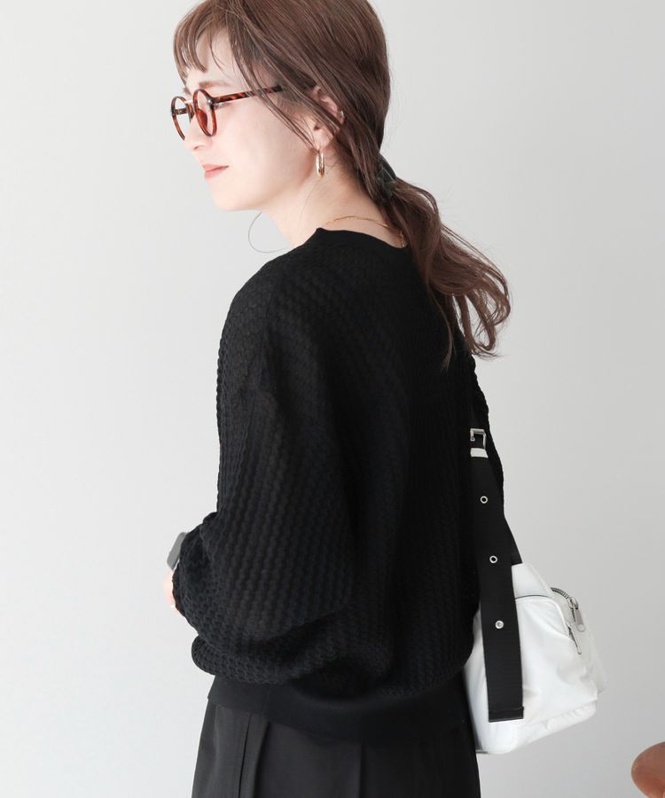 AMERICAN HOLIC「柄編みニットカーディガン」|カーディガン|