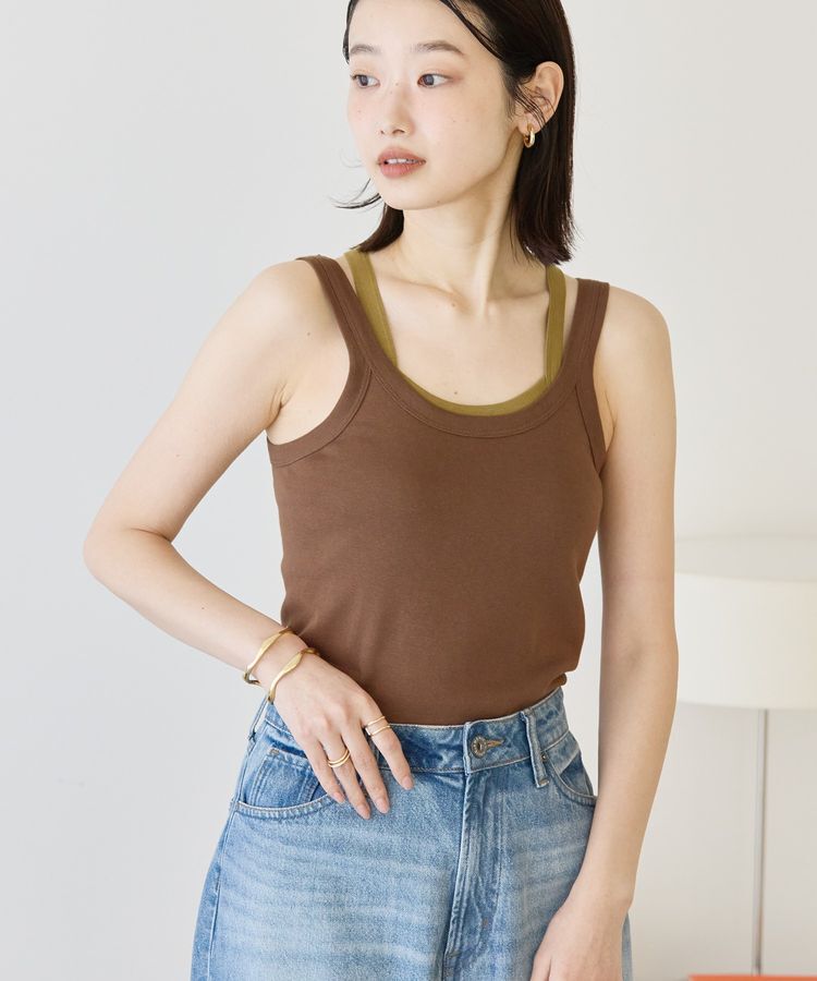 AMERICAN HOLIC「2点セット レイヤードタンクトップ」|インナー|
