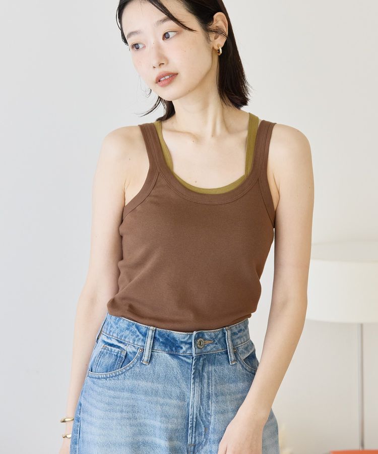 AMERICAN HOLIC「2点セット レイヤードタンクトップ」|インナー|