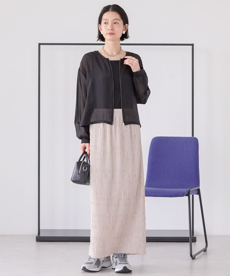 AMERICAN HOLIC「シャーリングタイトスカート」|タイト|