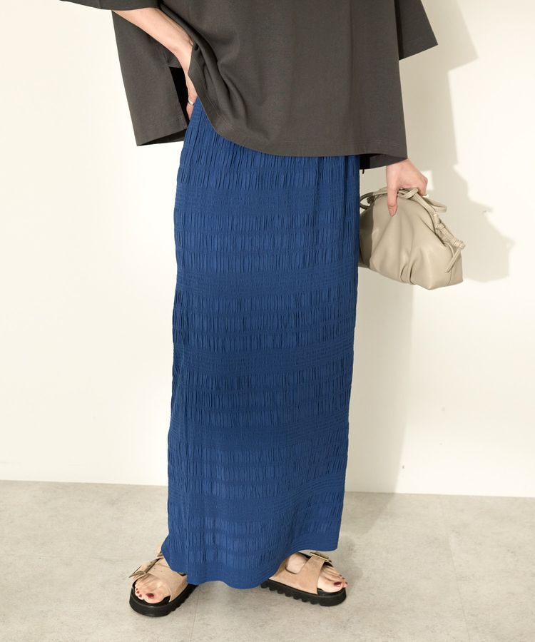 AMERICAN HOLIC「シャーリングタイトスカート」|タイト|