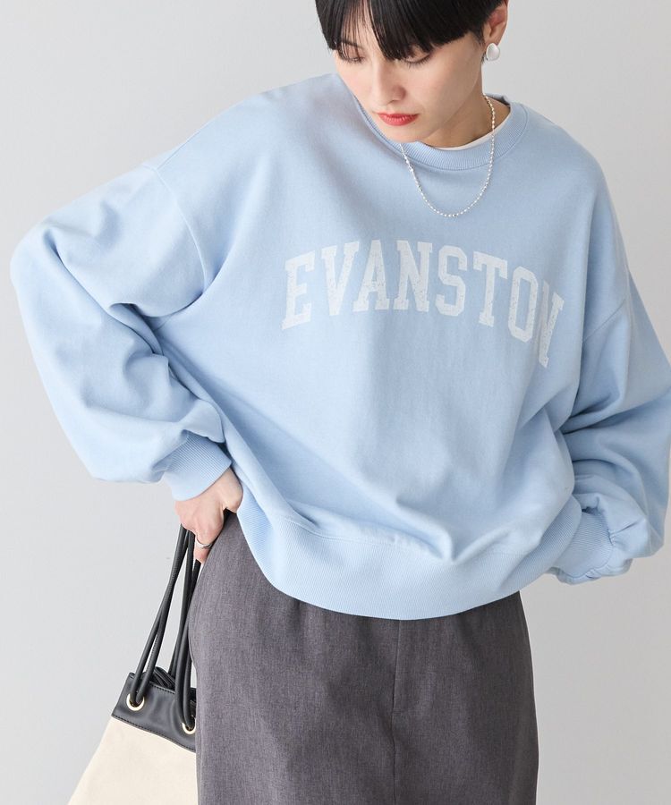 AMERICAN HOLIC「EVANSTON ミニ裏毛プルオーバー」|スウェット・ジャージ|