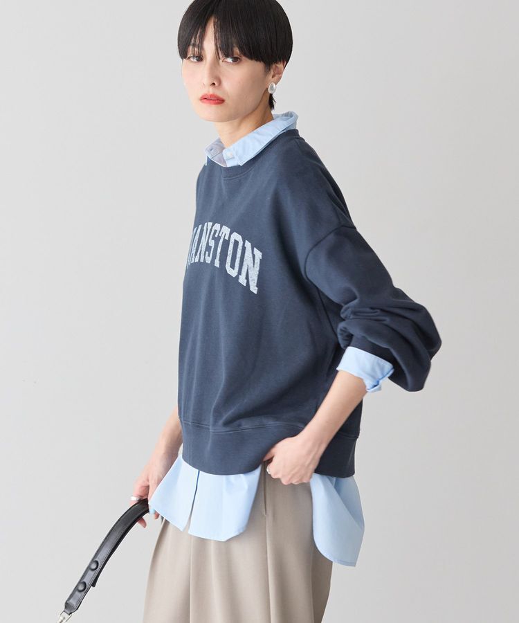 AMERICAN HOLIC「EVANSTON ミニ裏毛プルオーバー」|スウェット・ジャージ|