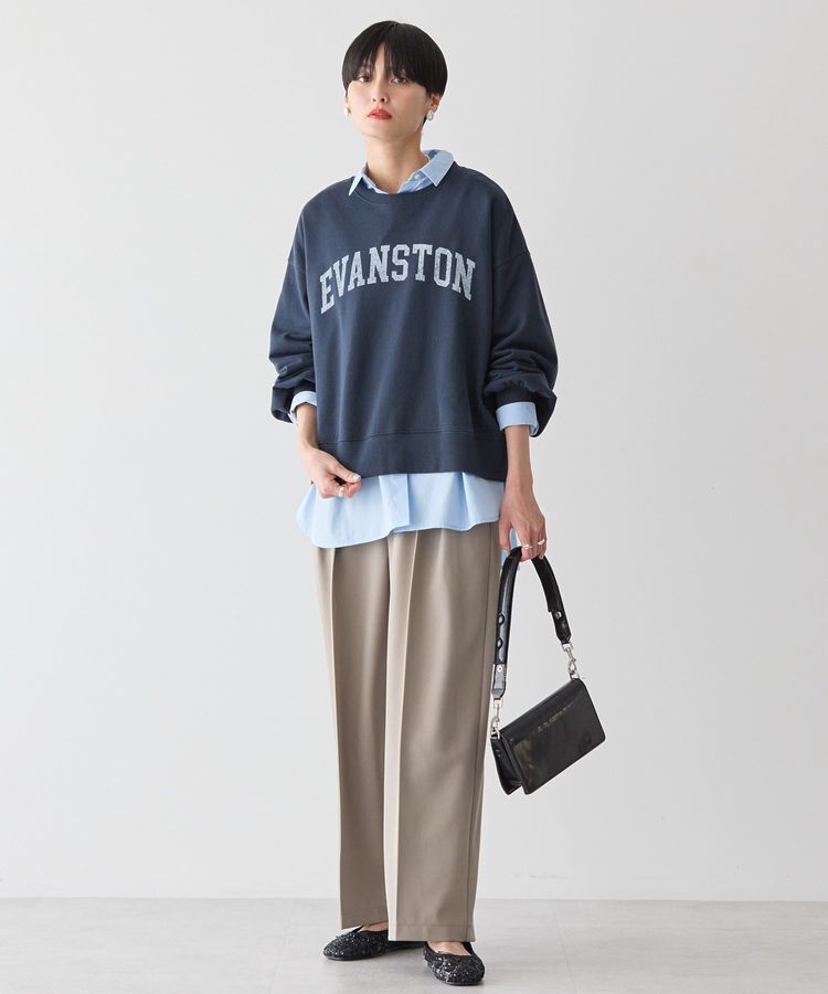 AMERICAN HOLIC「EVANSTON ミニ裏毛プルオーバー」|スウェット・ジャージ|